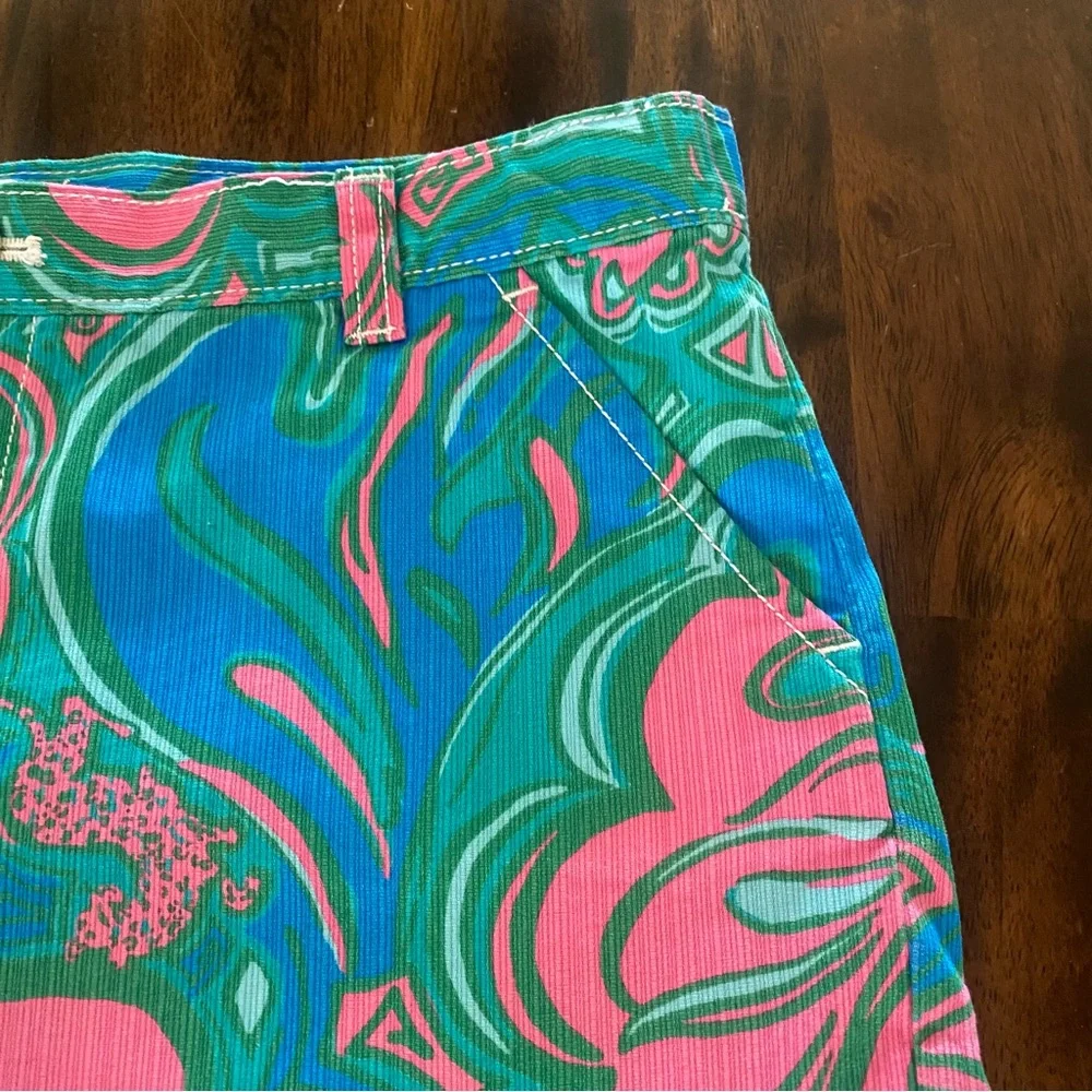 Lilly Pulitzer Callahan Cheetah Girls Shorts - Picture 4 of 7
